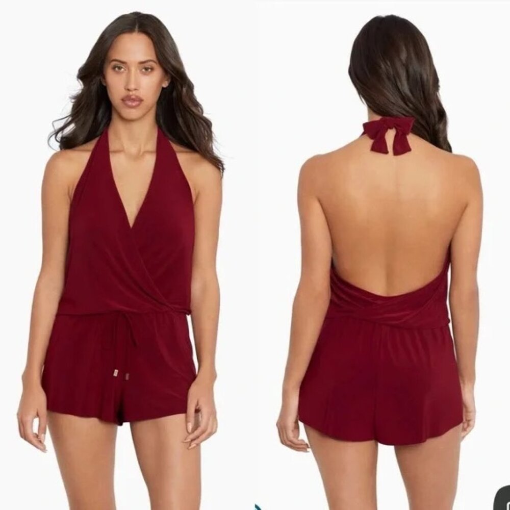 Magic Suit Bianca One Piece Romper Swimsuit Size 16